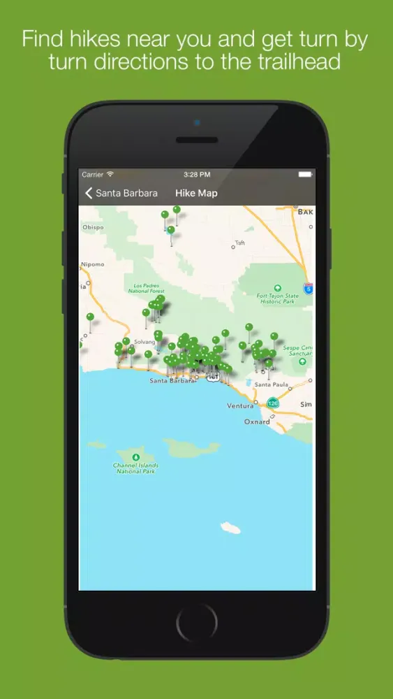 Zrzuty ekranu Day Hikes Around Santa Barbara