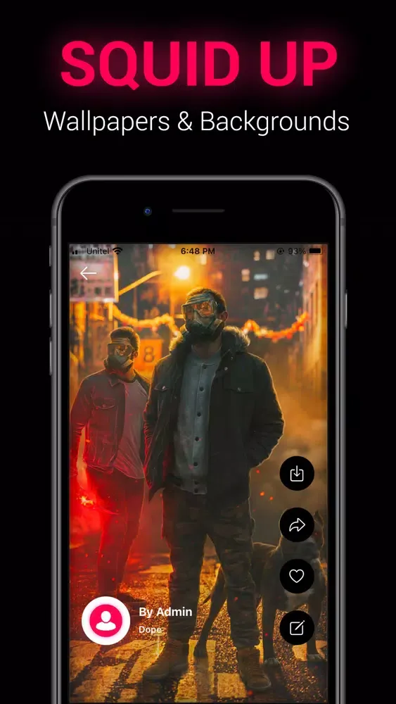 SquidUp: Stunning Wallpapers Ekran Görüntüleri