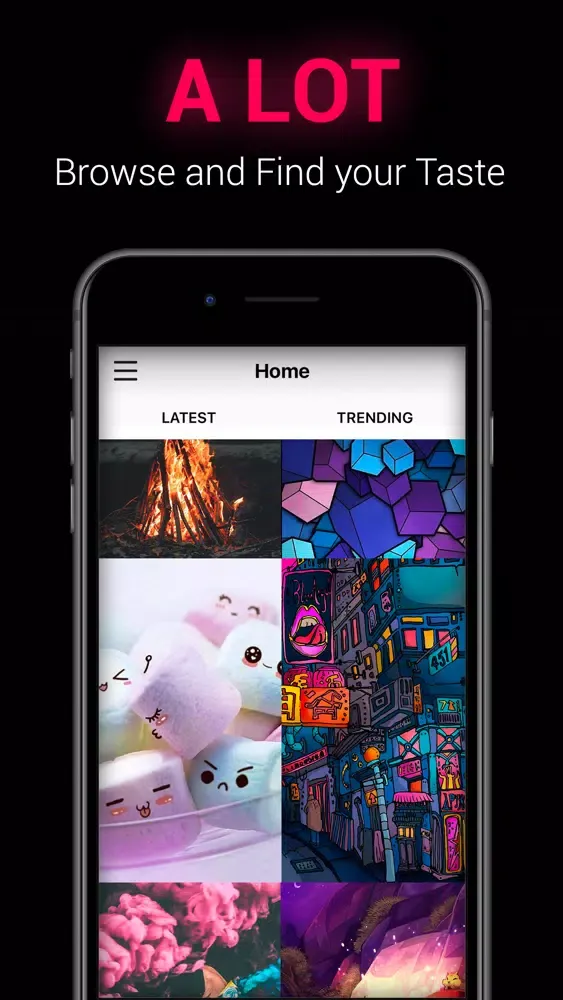 SquidUp: Stunning Wallpapers Ekran Görüntüleri