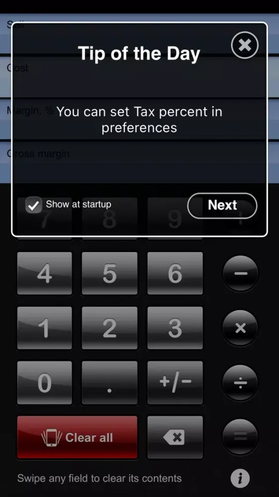 Screenshot di iMargin - Margin Calculator