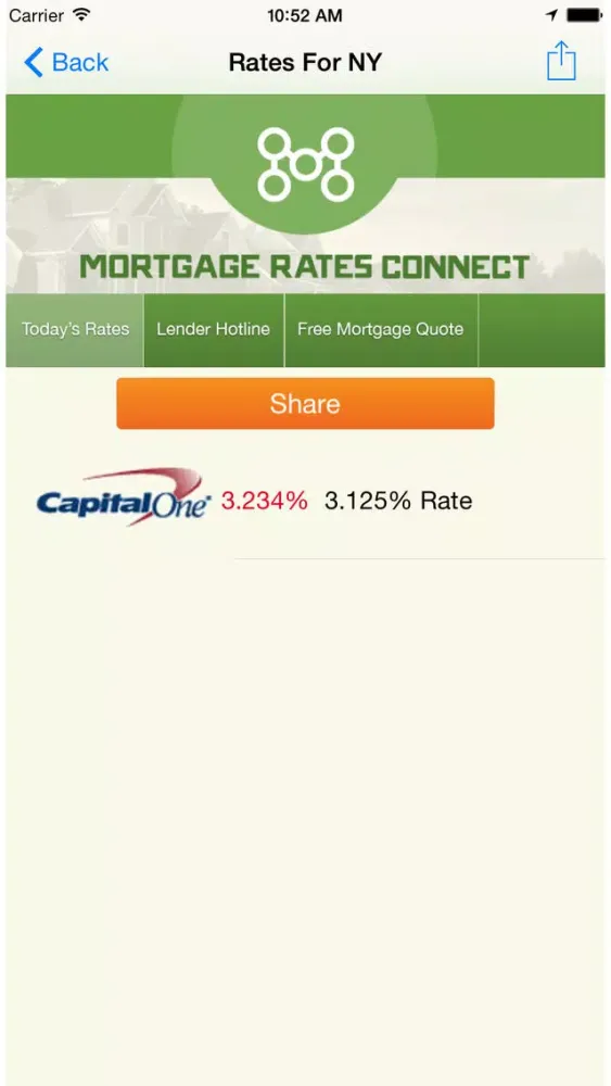 Mortgage Connect Rates - Live Mortgage Rates應用截圖