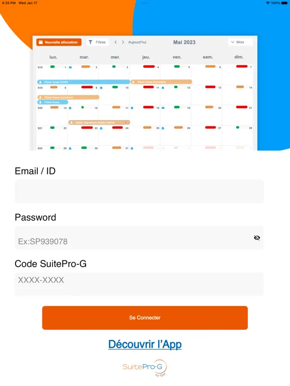 Suite Pro-G Pocket iPad  Screenshots