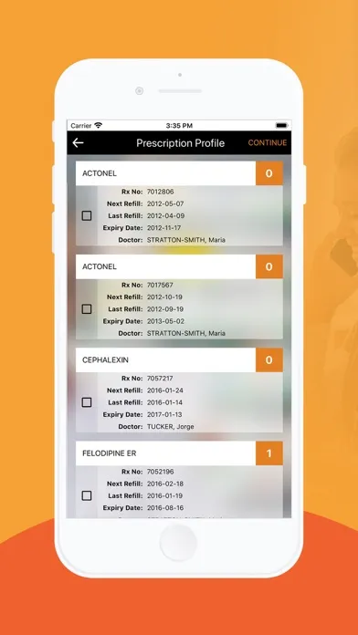 Capturas de pantalla de MyRx