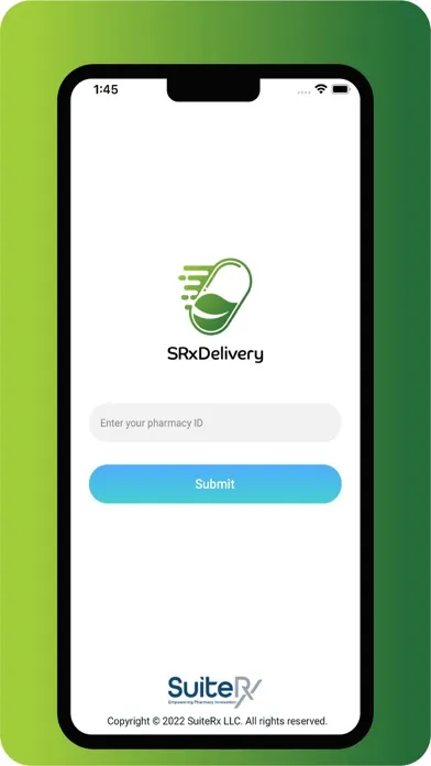 Tangkapan layar SRxDelivery 2.0