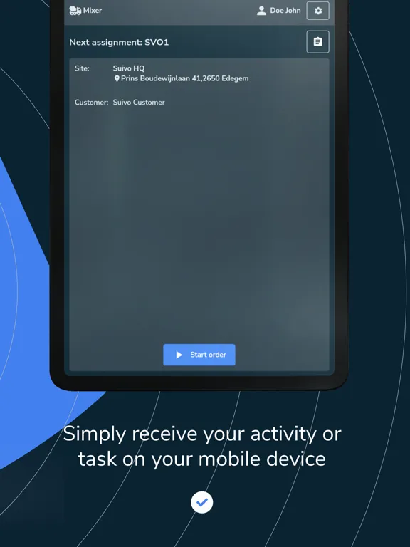 Suivo Concrete iPad  سکرین شاٹس