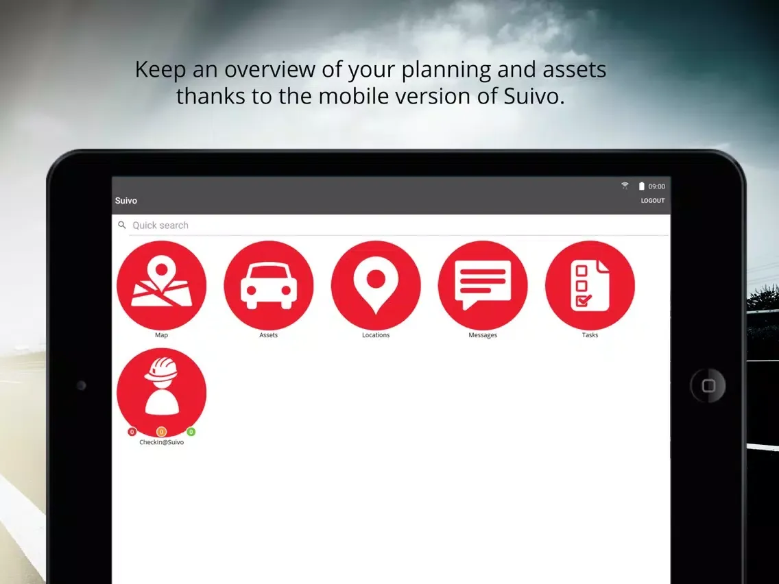 Capturas de pantalla de Suivo iPad 