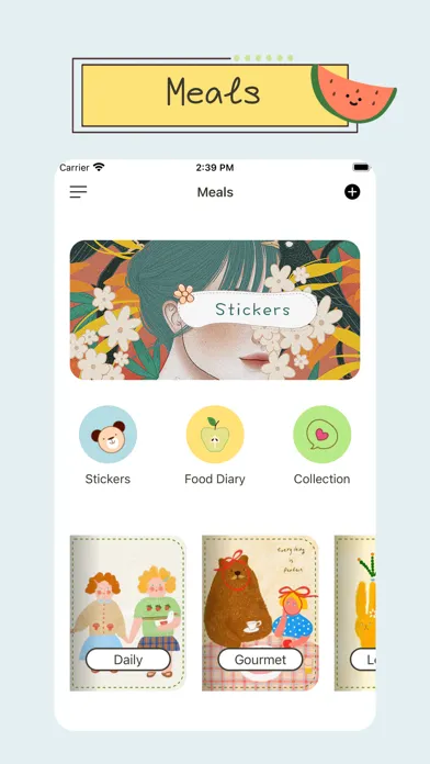 Meals -Diet tracker স্ক্রিনশট