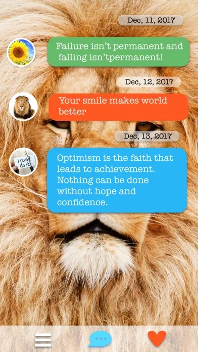 Motivation Message 스크린샷