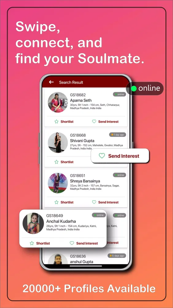 Gahoi Sathi - Gahoi Samaj App Screenshots
