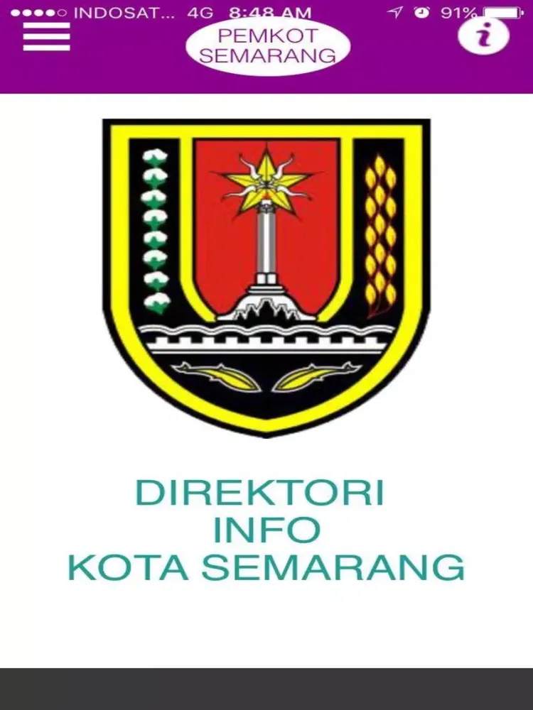Capturas de pantalla de Info Kota Semarang iPad 