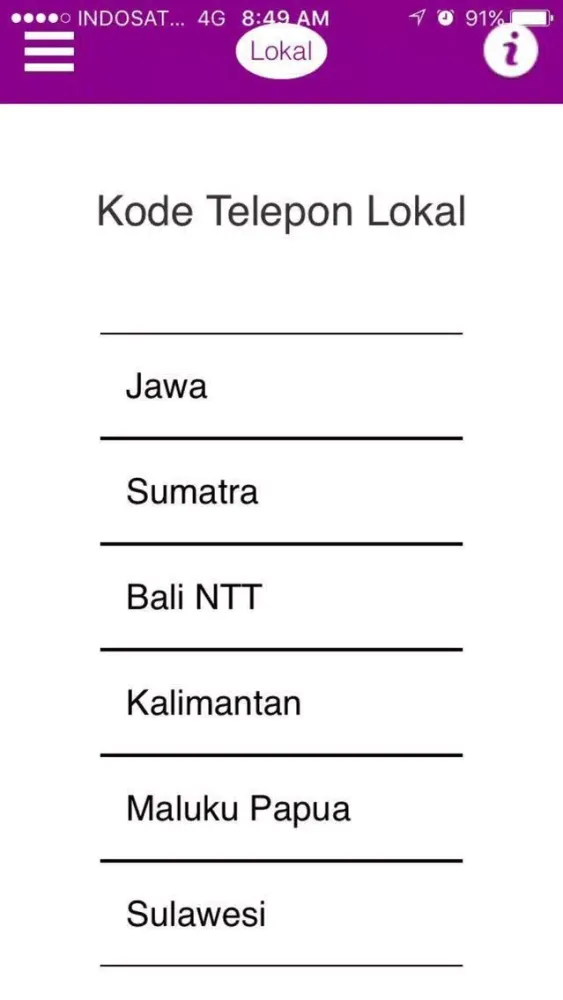 Capturas de pantalla de Info Kota Semarang