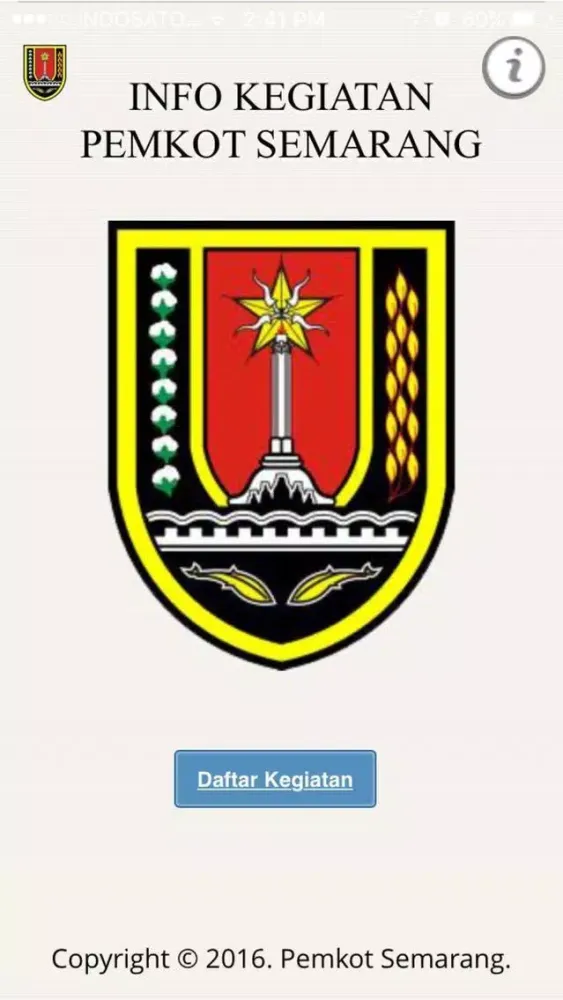Capturas de tela do Kegiatan Semarang