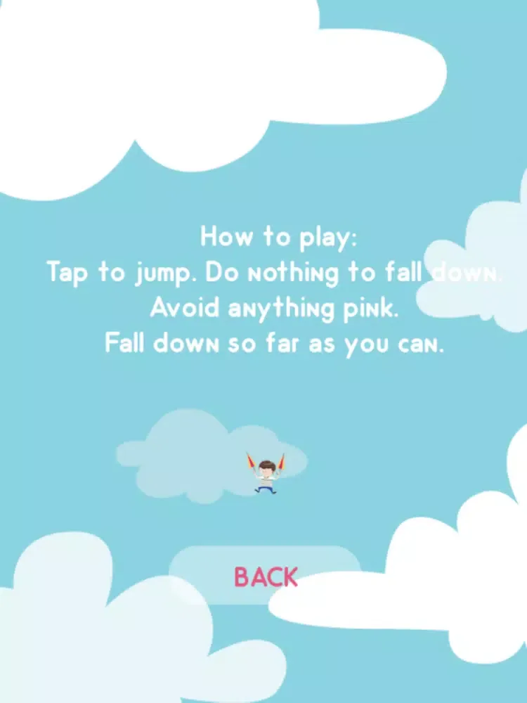 ภาพหน้าจอของ Parachutella iPad 