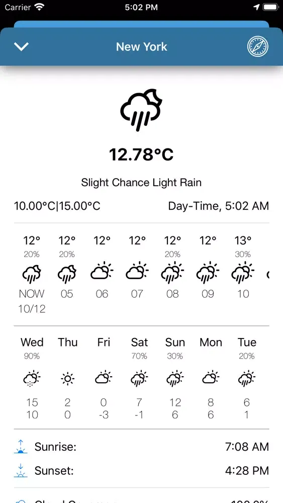 Screenshot di Weather U.S.