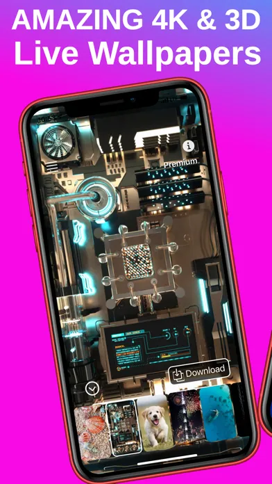 Capturas de tela do Wallpapers Max Live Wallpapers