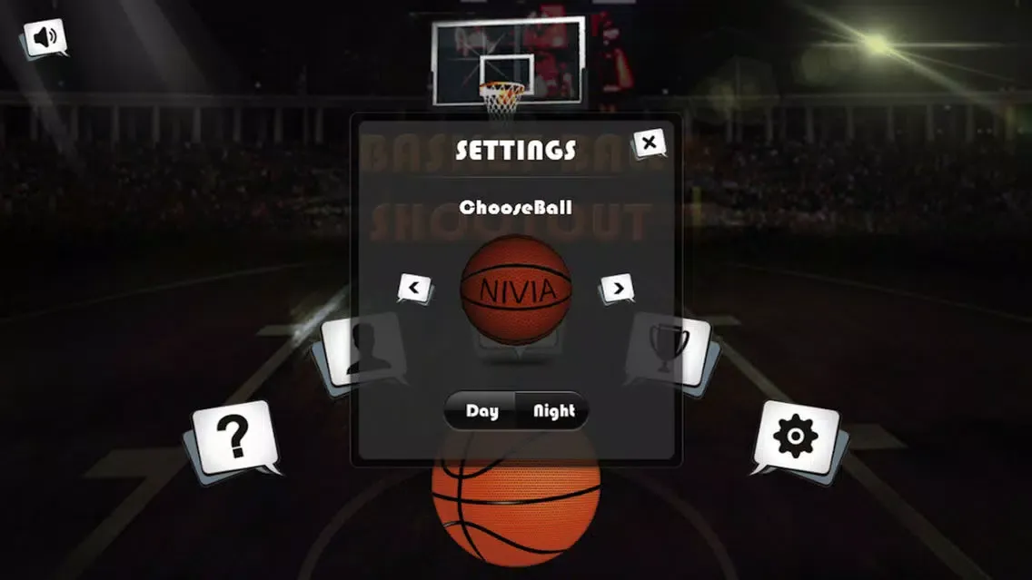 Basketball 3D Shoot Out Free Touch Ball Fly Top Air Action Arcade Game Ekran Görüntüleri