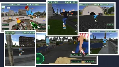 Skateboarding 3D Free Top Skater Action Board Game應用截圖