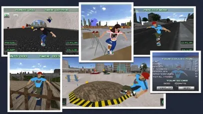 Skateboarding 3D Free Top Skater Action Board Game應用截圖