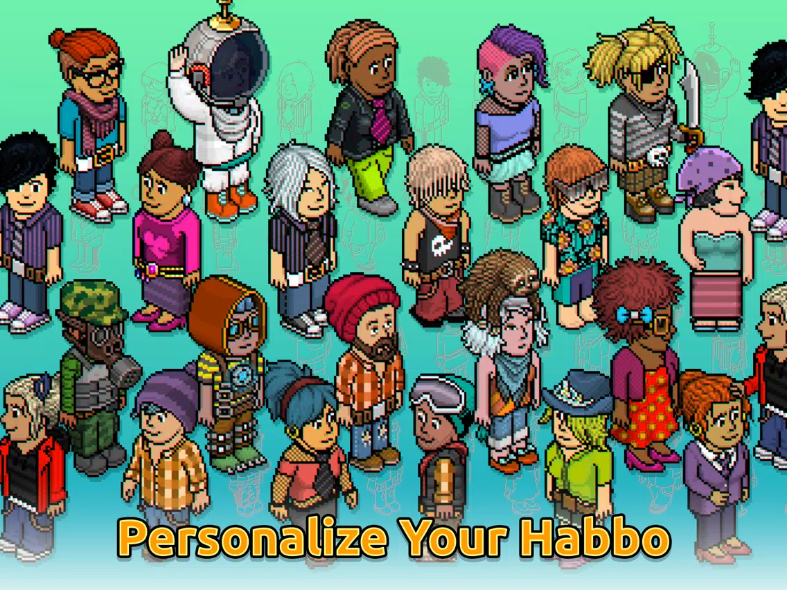 صور Habbo - Virtual World iPad 