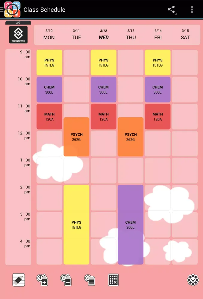 Tangkapan layar Timetable Kit