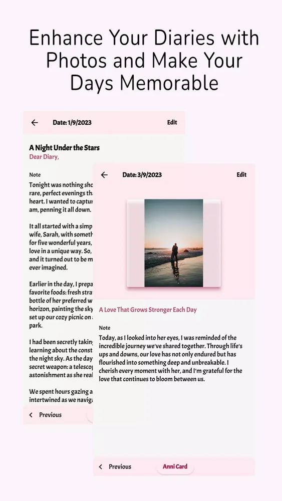 Love Diary Screenshots