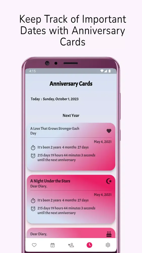 Love Diary Screenshots