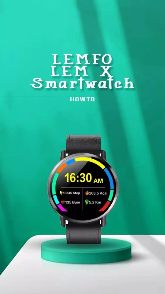Capturas de pantalla de Lemfo LEM X Smart Watch Guide