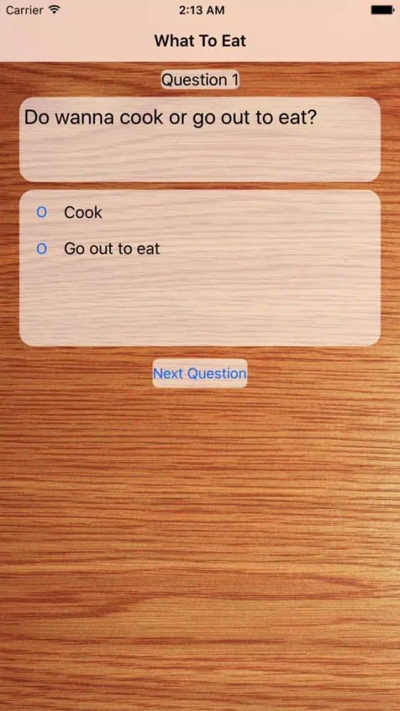 What Should You Eat - What to eat quiz スクリーンショット