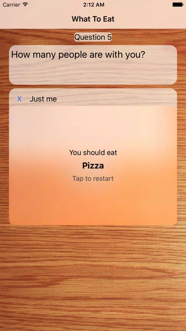 Capturas de pantalla de What Should You Eat - What to eat quiz