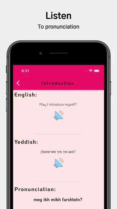 Learn Yiddish For Beginners 스크린샷