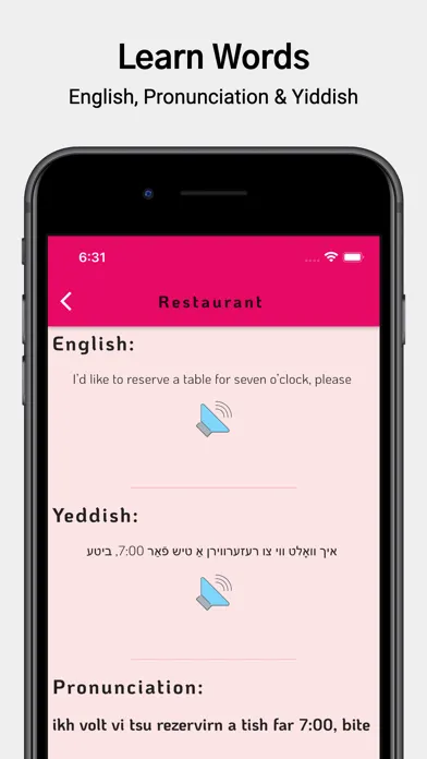Learn Yiddish For Beginners 스크린샷