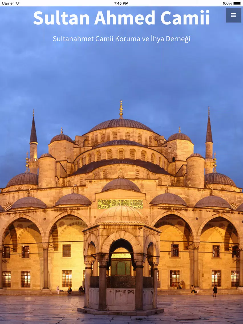 Sultan Ahmet Camii iPad  स्क्रीनशॉट