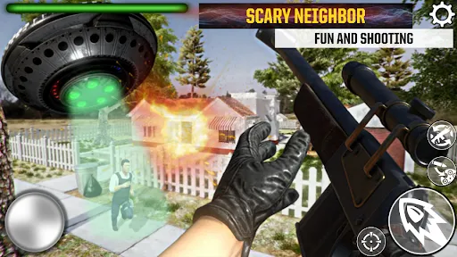 Granny Kick Neighbor: granny Screenshots
