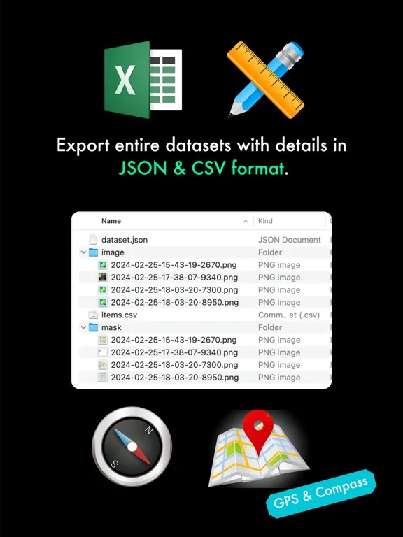 AI Capture: Create ML Datasets iPad 应用截图