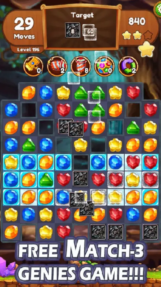 Jewels & Gems Matching Game Screenshots