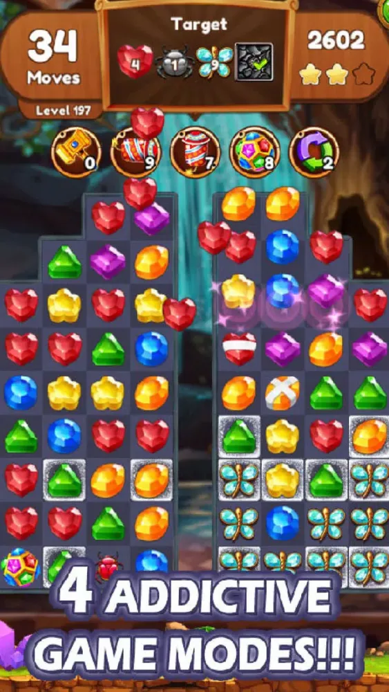 Jewels & Gems Matching Game Screenshots