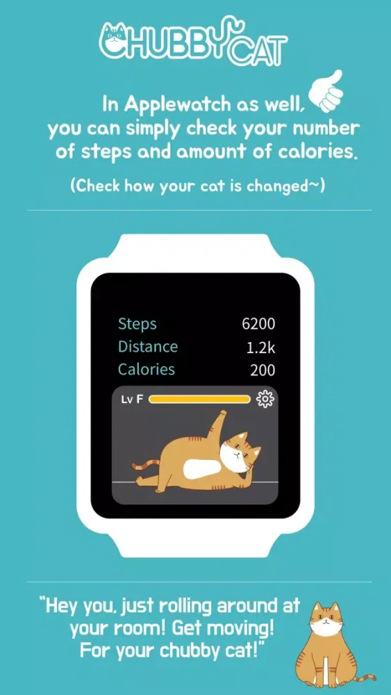 Скриншоты Chubby Cat for Watch