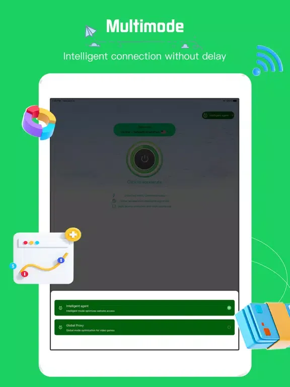 Tangkapan skrin Summer VPN- Speed edition iPad 