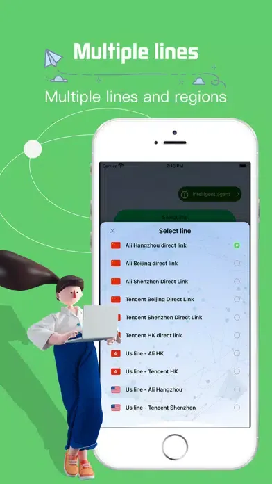 Tangkapan skrin Summer VPN- Speed edition