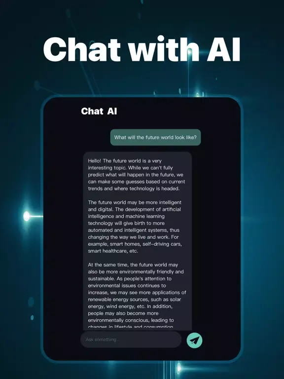 Chat AI - AI Friends iPad  स्क्रीनशॉट