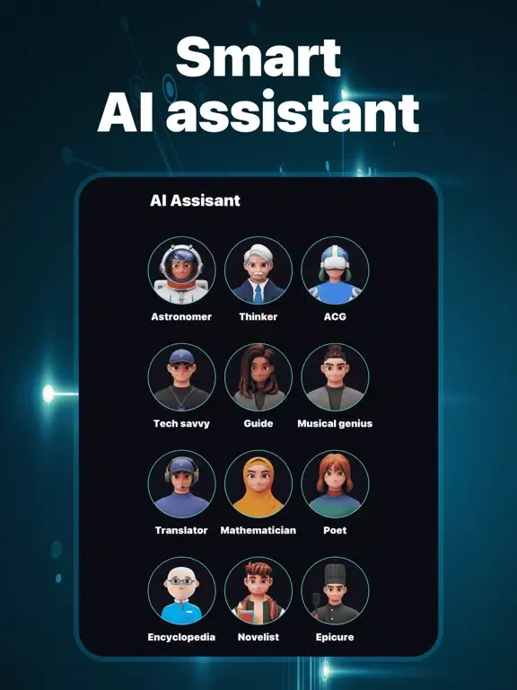 Chat AI - AI Friends iPad  स्क्रीनशॉट