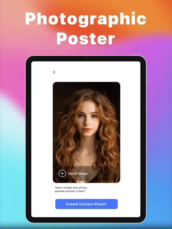 Call Me: Contact Poster iPad  سکرین شاٹس
