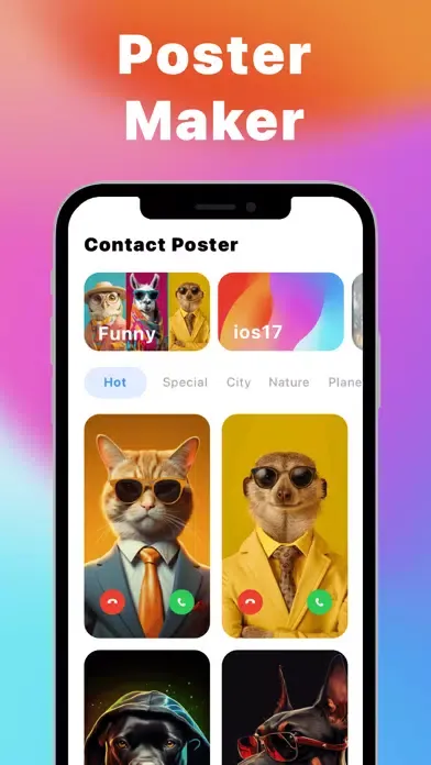 Call Me: Contact Poster سکرین شاٹس