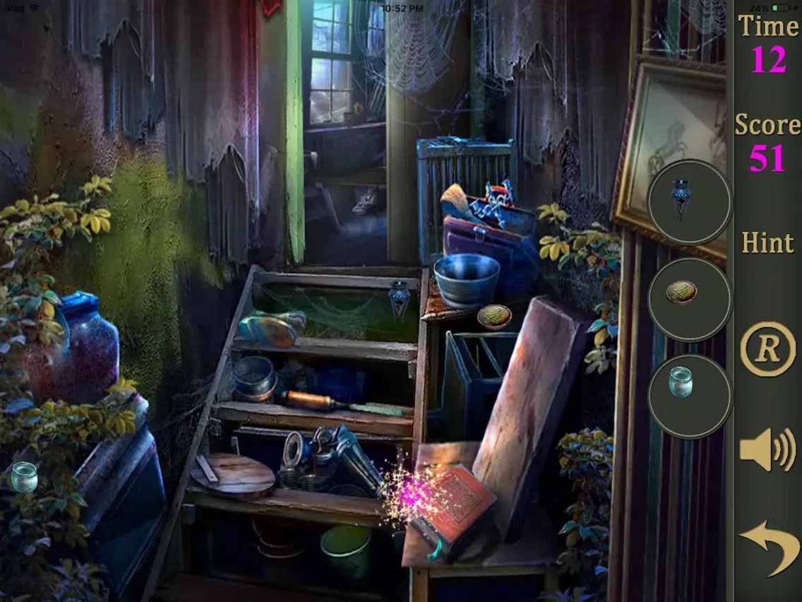 Скриншоты Hidden Objects Of A Beware Of The Night iPad 