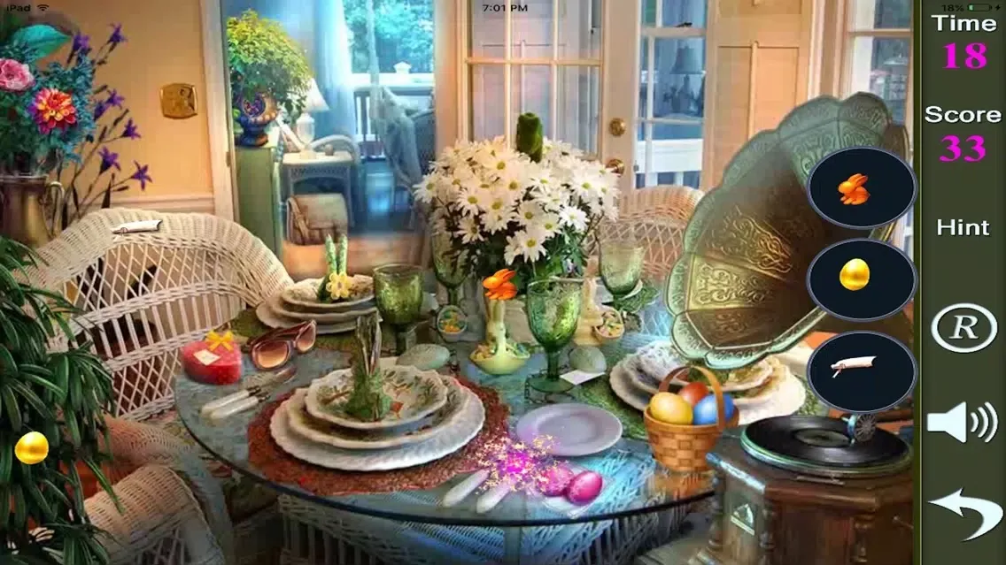 Captures d'écran de Hidden Objects Of A Easter With Family