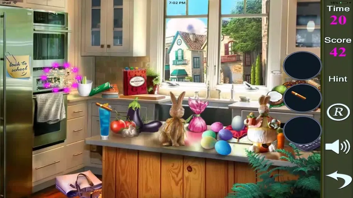 Captures d'écran de Hidden Objects Of A Easter With Family