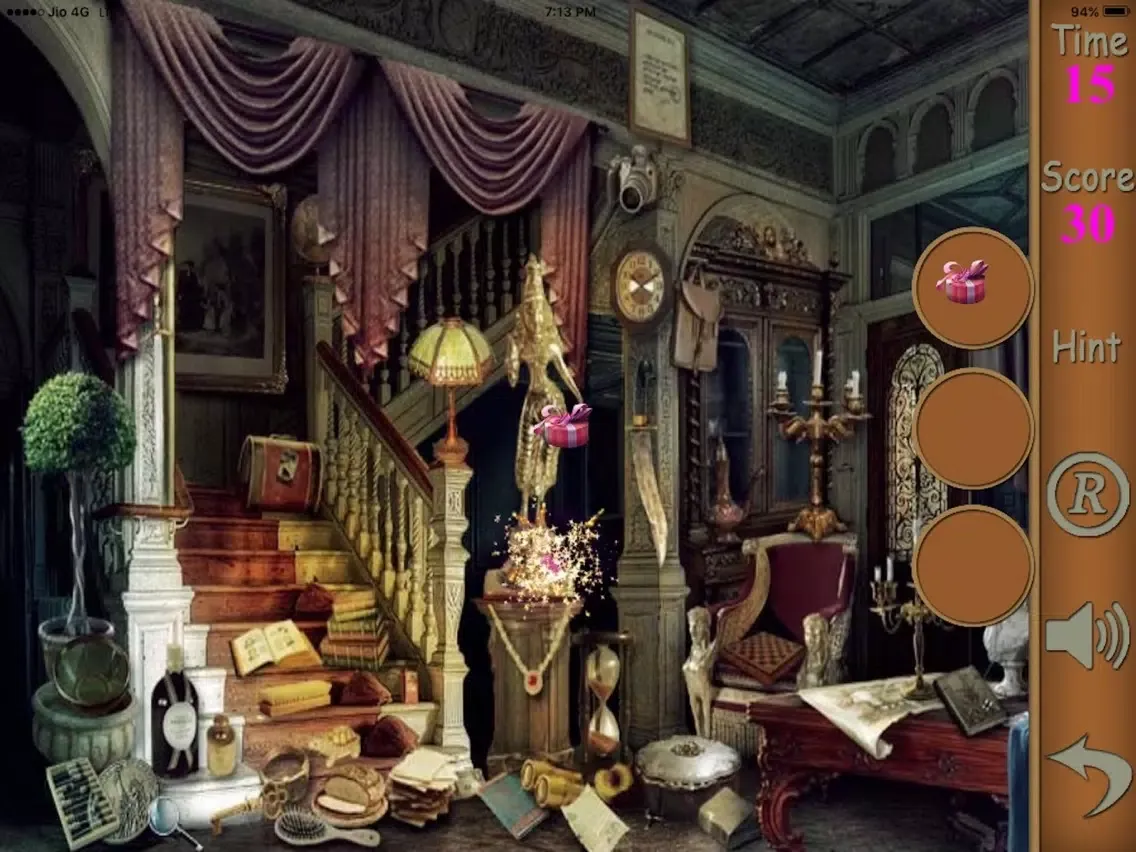 Hidden Objects Of A Shadows Of The Past iPad 應用截圖