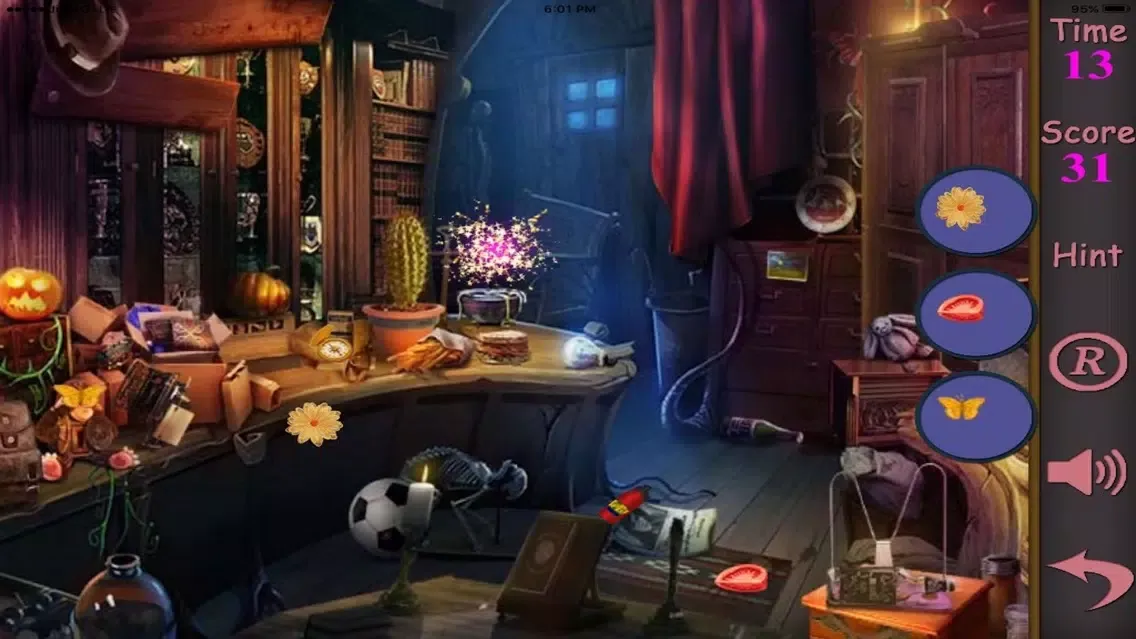 Capturas de pantalla de Hidden Objects Of A Tapped In The Dark