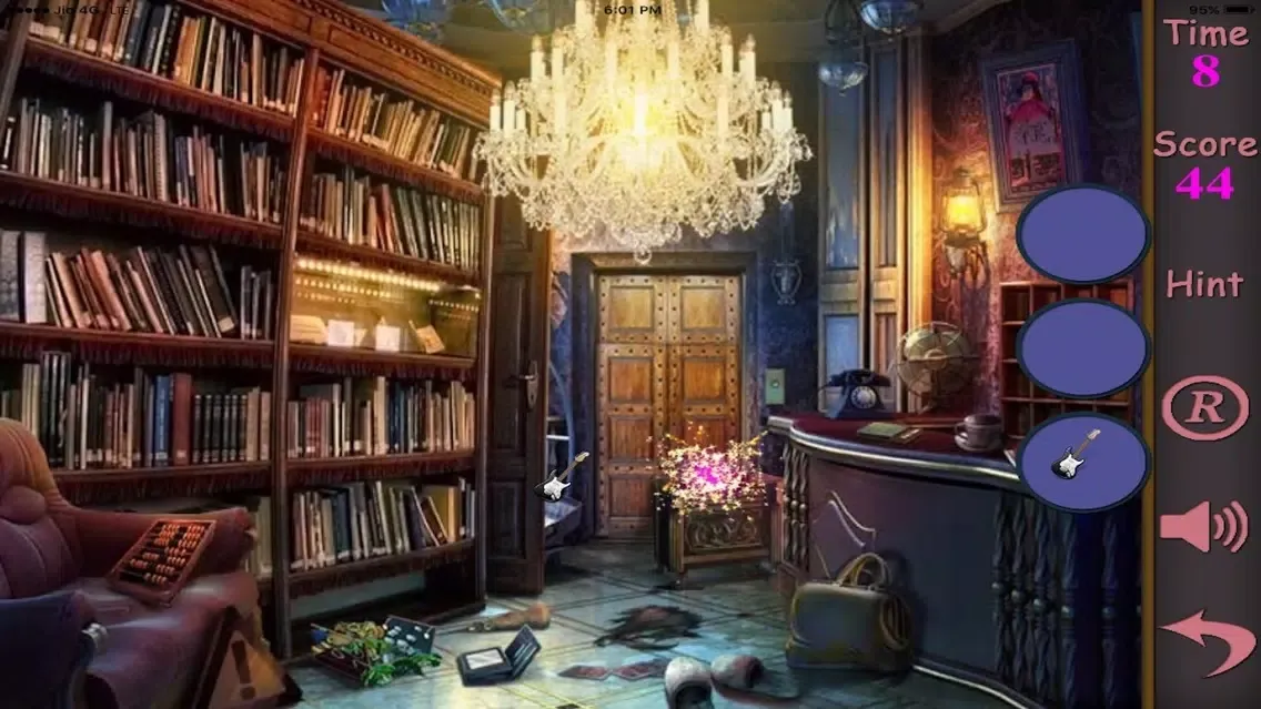Capturas de pantalla de Hidden Objects Of A Tapped In The Dark