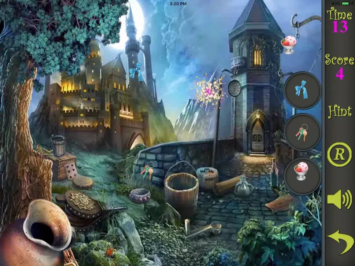 Hidden Objects Of The Dragons Lair iPad  سکرین شاٹس